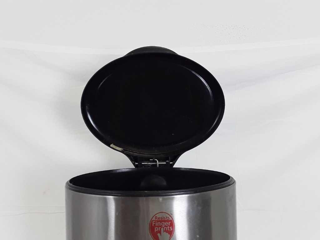 Stainless Steel Trash Can with Foot Pedal