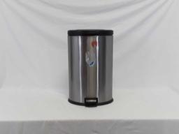 Stainless Steel Trash Can with Foot Pedal