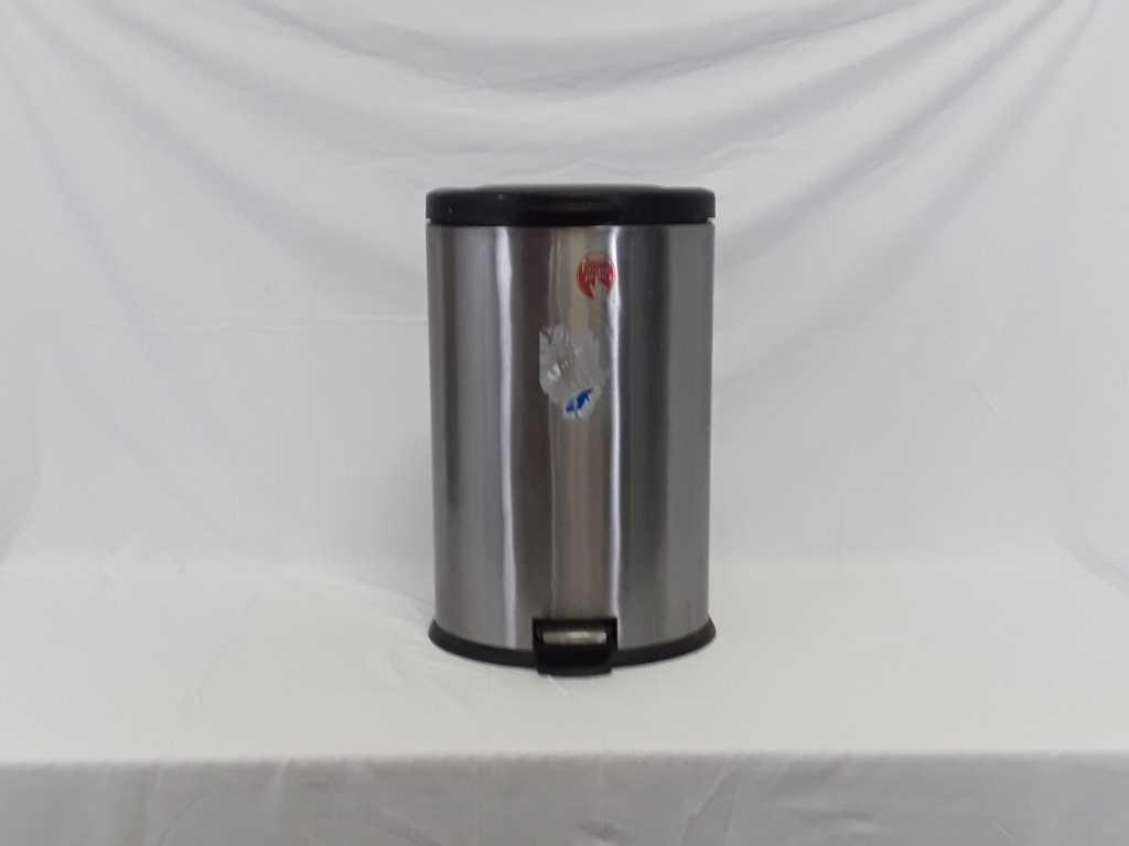 Stainless Steel Trash Can with Foot Pedal
