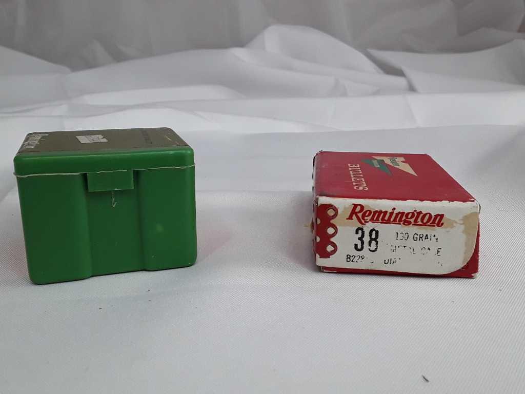 2 Boxes of Remington 38 Caliber Bullets.
