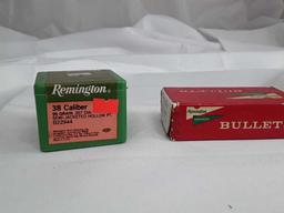 2 Boxes of Remington 38 Caliber Bullets.