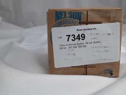 1 Box of Denver Bullets .38 Cal. Bullets.