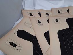 LOT OF 10 NRA B-27 TAGET