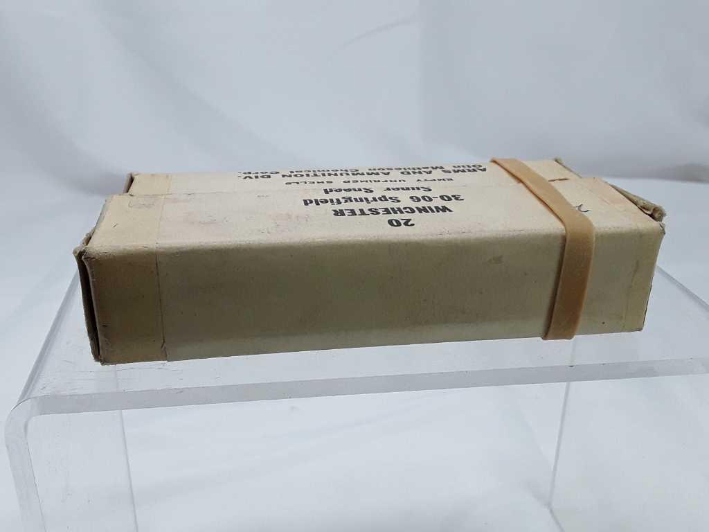 1 Vintage Box Winchester 30-06 Springfield Empty