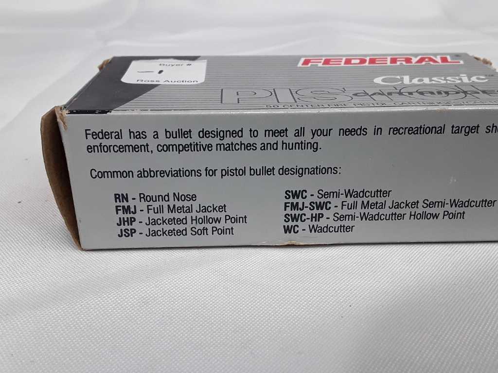 1 Box of Federal 32 H&R Magnum Ammo.