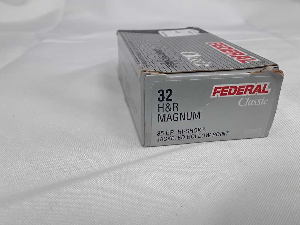 1 Box of Federal 32 H&R Magnum Ammo.