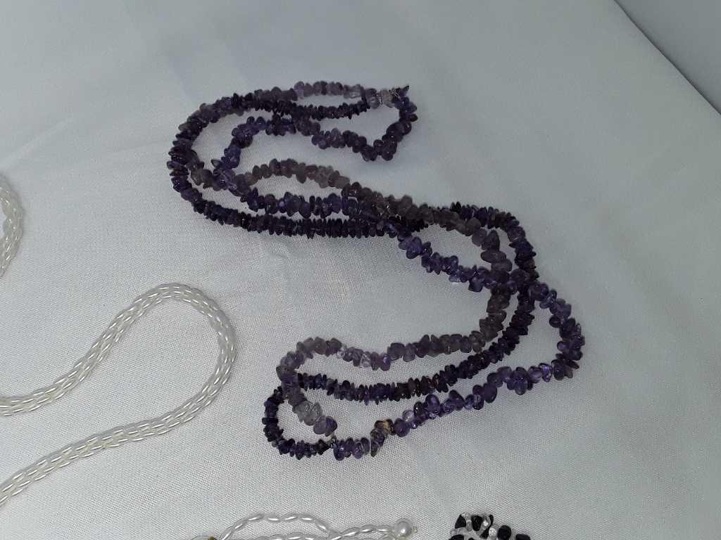 Beaded Necklace Strands Qty6
