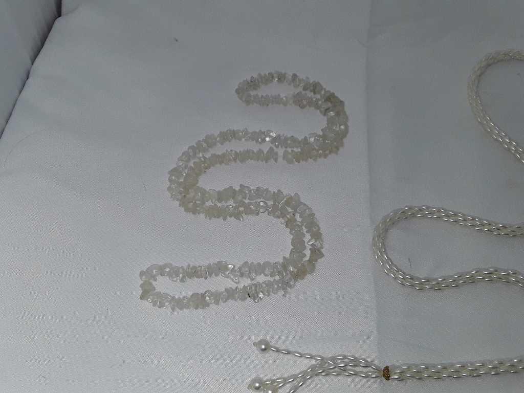 Beaded Necklace Strands Qty6