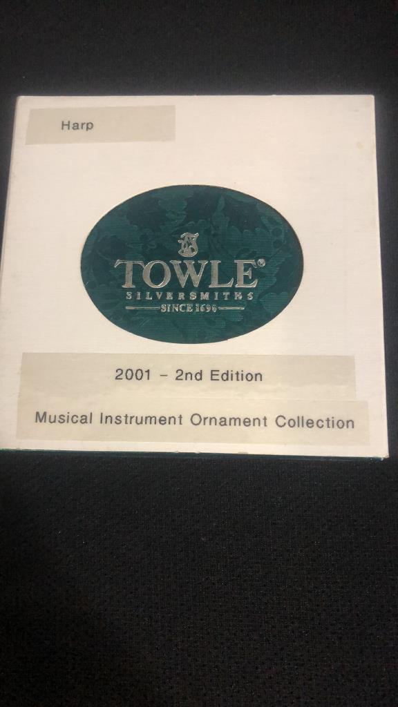 2001  TOWLE STERLING SILVER MUSICAL INSTURMENT COL