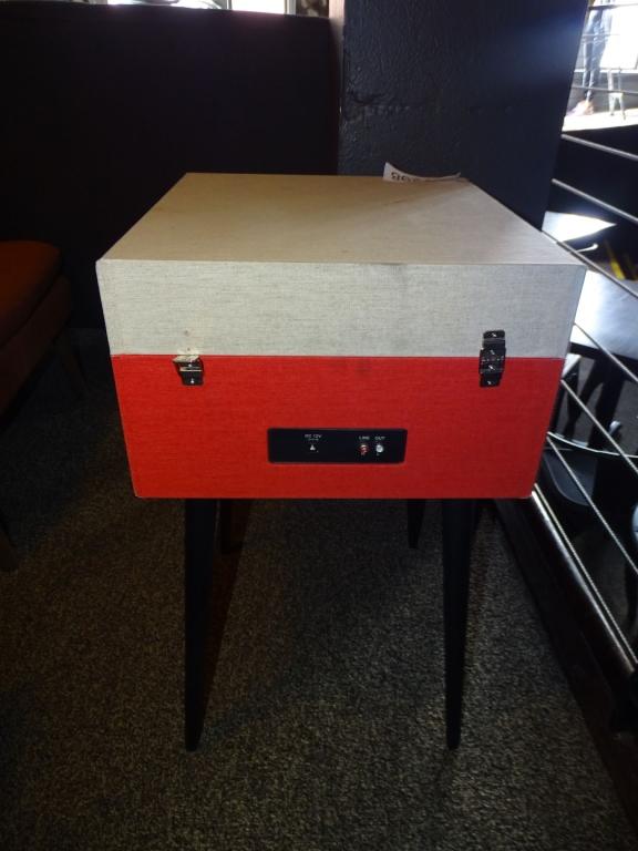 VINTAGE DANSETTE RECORD PLAYER.
