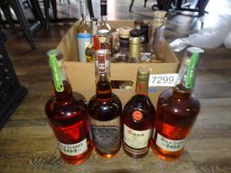 MISC. COLLECTOR BOTTLES OF LIQUOR.