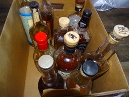 MISC. COLLECTOR BOTTLES OF LIQUOR.