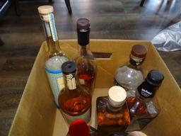 MISC. COLLECTOR BOTTLES OF LIQUOR.