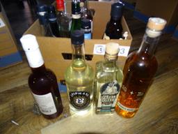 MISC. COLLECTOR BOTTLES OF LIQUOR.