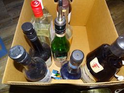 MISC. COLLECTOR BOTTLES OF LIQUOR.