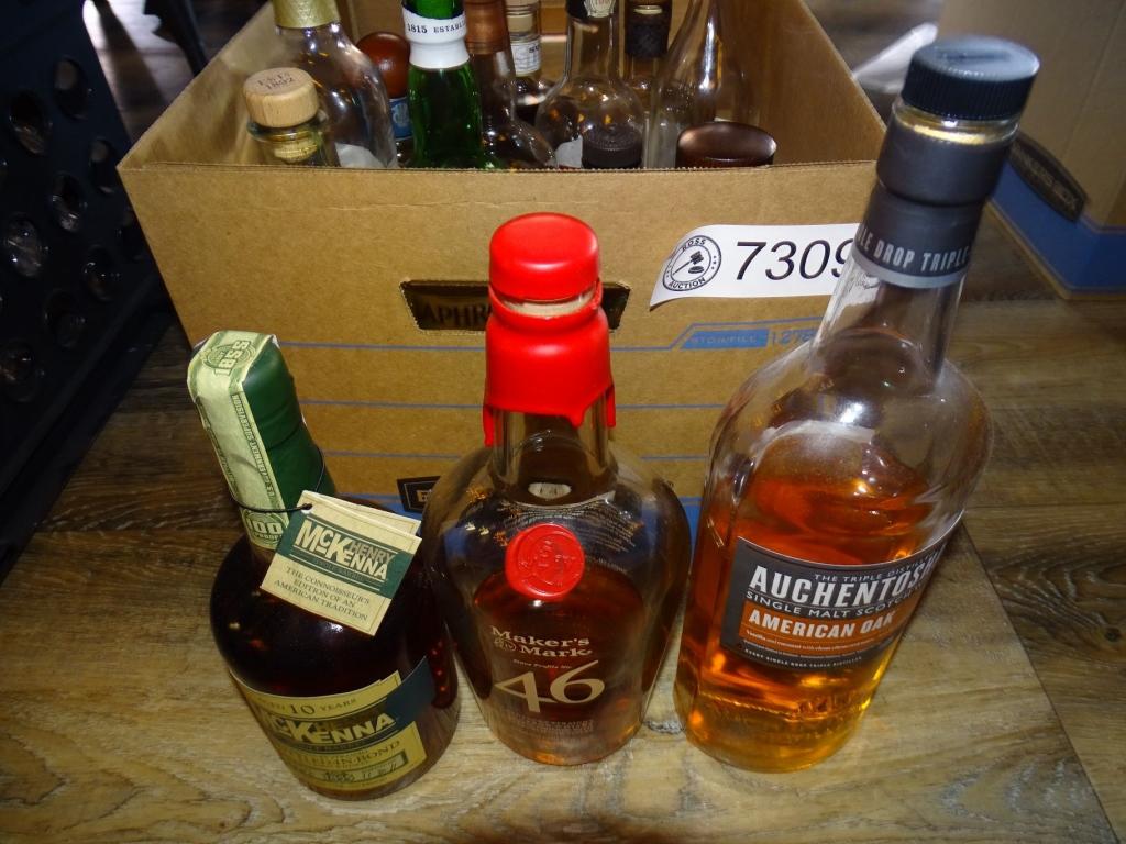MISC. COLLECTOR BOTTLES OF LIQUOR.