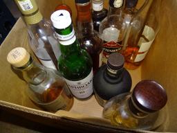 MISC. COLLECTOR BOTTLES OF LIQUOR.