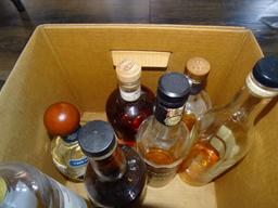 MISC. COLLECTOR BOTTLES OF LIQUOR.