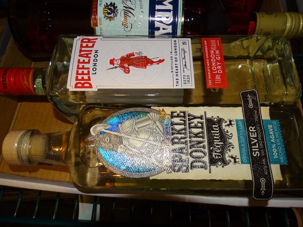 5) BOTTLES OF MISC UNOPENED LIQUOR
