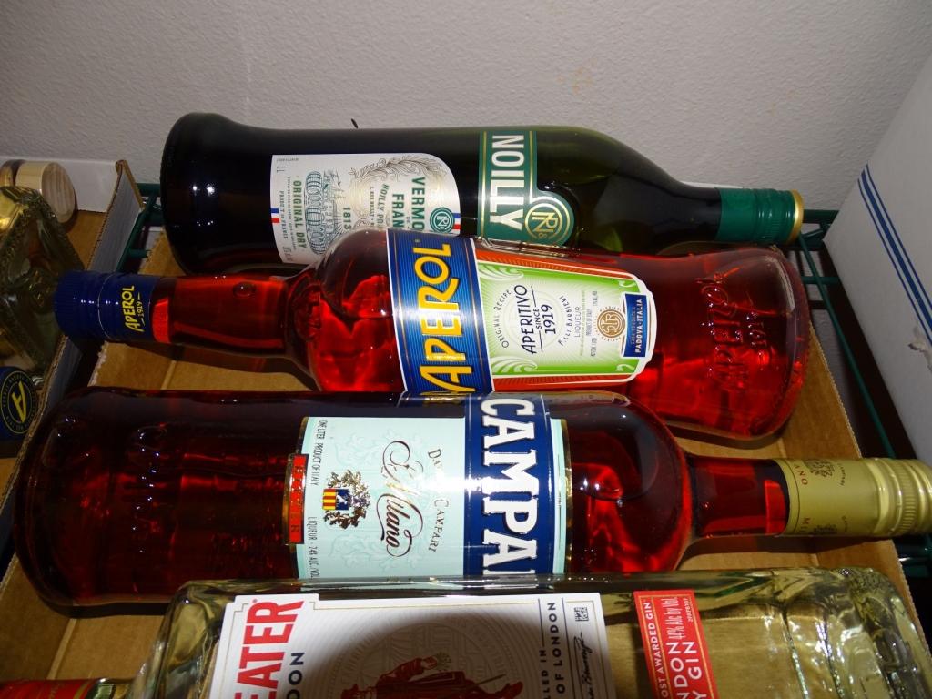 5) BOTTLES OF MISC UNOPENED LIQUOR