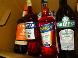 6) BOTTLES OF MISC UNOPENED LIQUOR