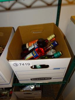 6) BOTTLES OF MISC UNOPENED LIQUOR
