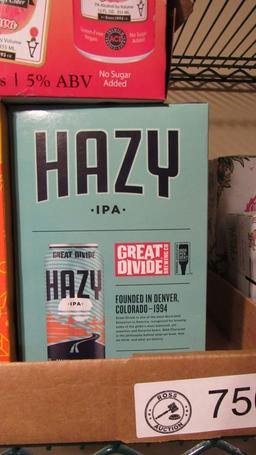 3) 6 PACKS OF DIFFERENT BEER.