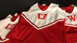 3) WILDCATS CHEER UNIFORMS