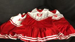 3) WILDCATS CHEER UNIFORMS