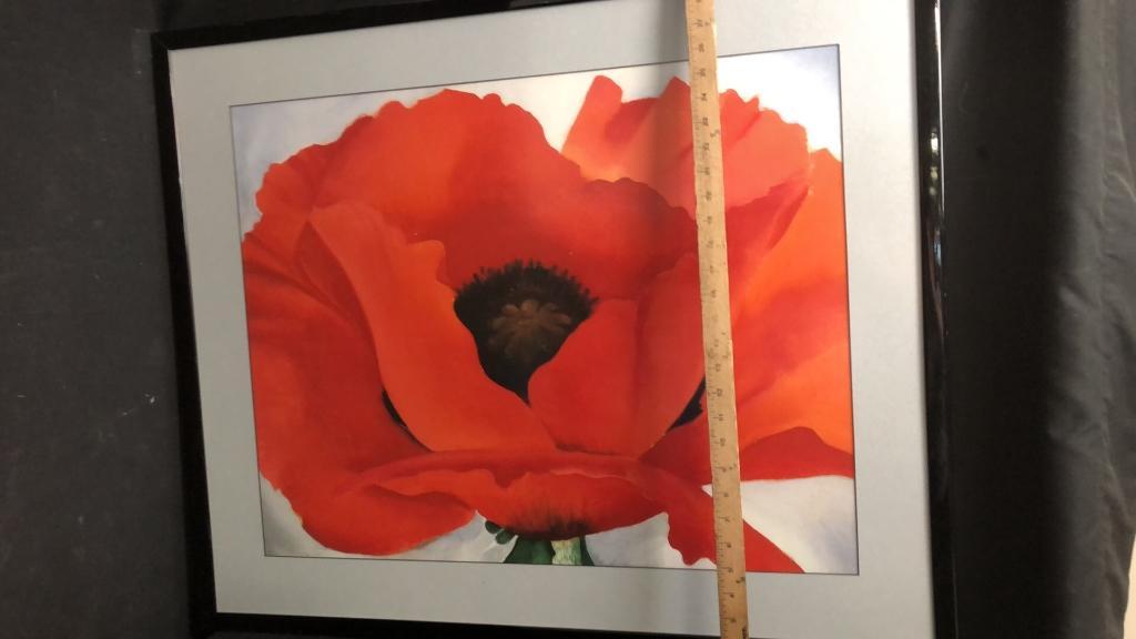 "SINGLE RED POPPY" BY GEORGIA O'KEEFFE