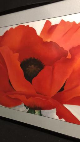 "SINGLE RED POPPY" BY GEORGIA O'KEEFFE