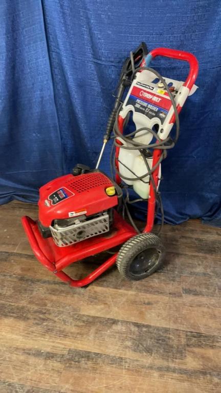 TROY BILT PRESSURE WASHER          MODEL:020316