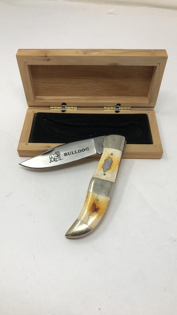 OLD SMOKY BULLDOG FOLDING KNIFE