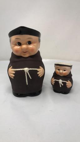 M.I. HUMMEL FRIAR TUCK MONK PITCHERS