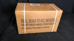 CASE A OF 12 US MILITARY MREs: MEALS 1-12