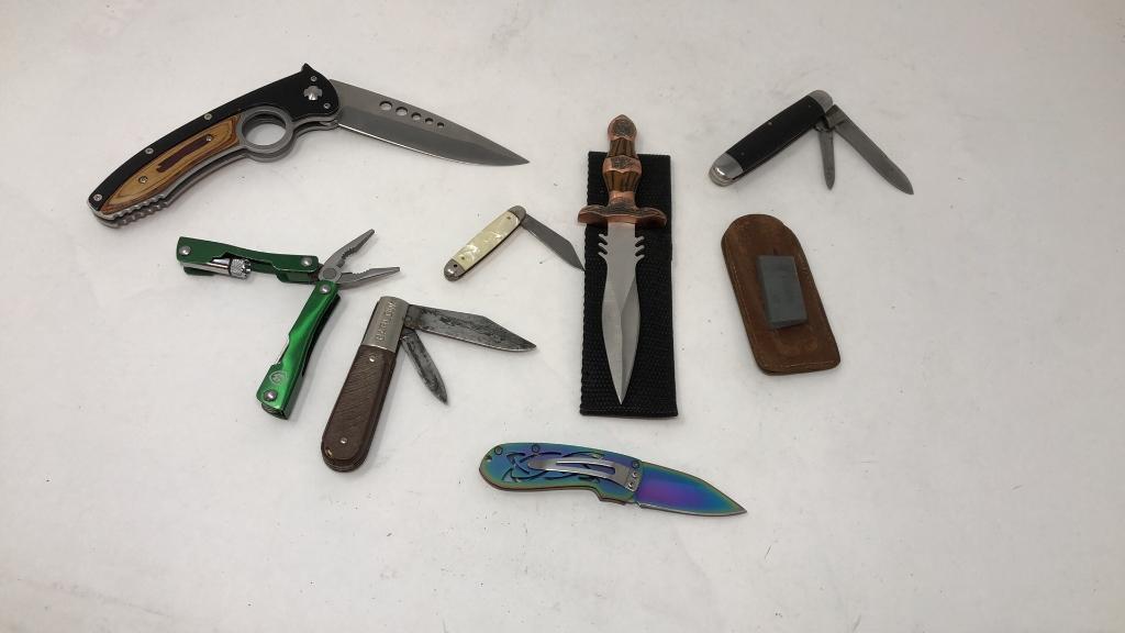 KNIVES & DAGGERS: PUSH BUTTON, ALTAR DAGGER & MORE