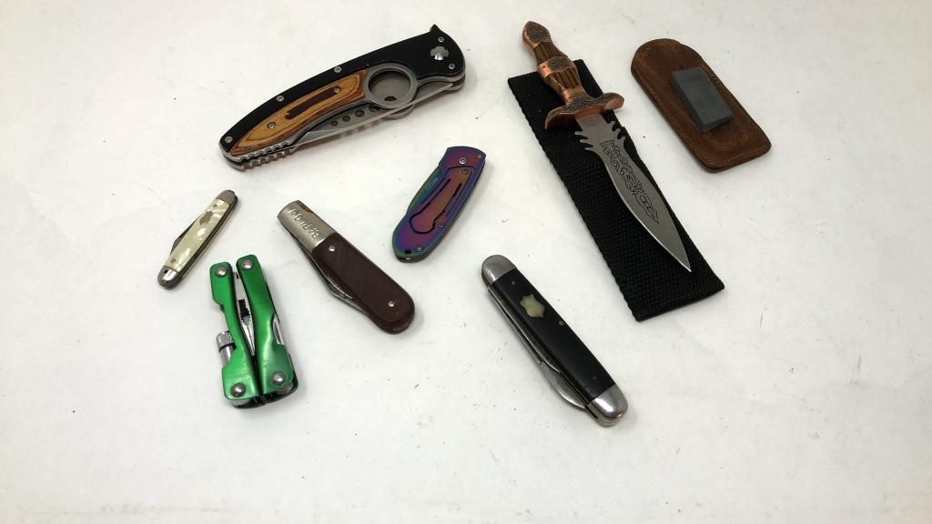 KNIVES & DAGGERS: PUSH BUTTON, ALTAR DAGGER & MORE