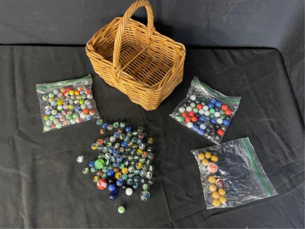 3.5LB OF MARBLES