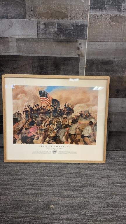 HISTORY OF THE UNITED STATES ARMY PRINTS MID 1950s