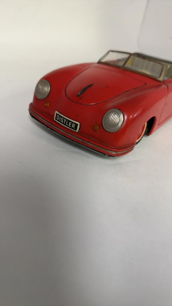 VINTAGE DISTLER ELECTROMATIC 7500 METAL CAR TOY