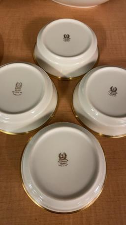 LENOX GOLD TRIM "HOLIDAY" DISHES