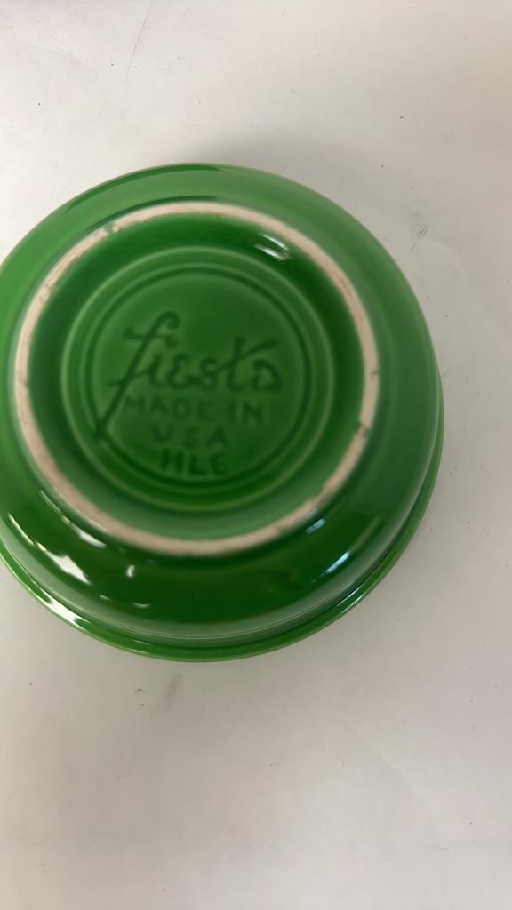 6) VINTAGE HLC FIESTAWARE 5" BOWLS VARIOUS COLORS