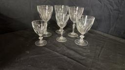 D'ARQUES FRANCE CRYSTAL "WASHINGTON" STEMWARE