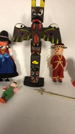 7) ETHNIC DOLLS AND DECOR