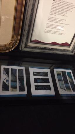 LANDSCAPE, JESUS & MOTIVATIONAL FRAMED ART