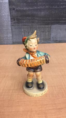 M.I. HUMMEL FIGURINE "ACCORDIAN BOY"