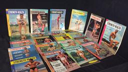 VINTAGE STRENGTH & HEALTH FITNESS MAGAZINES