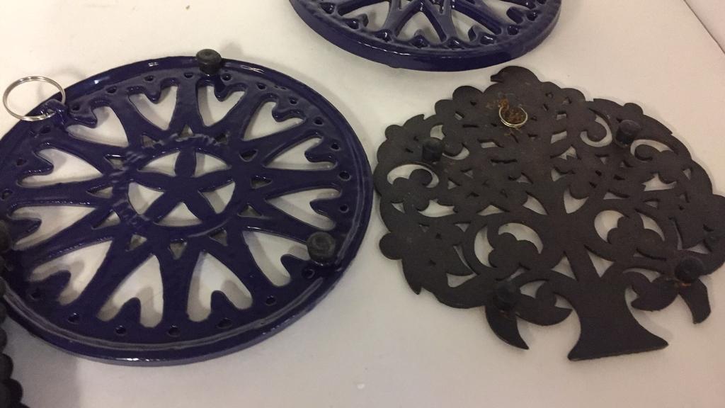 "OLD HOMESTEAD IN WINTER" TRIVETS AND MORE