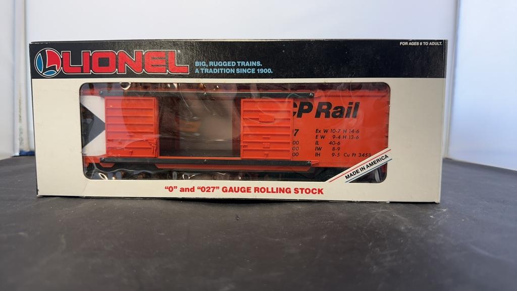 LIONEL O GAUGE C.P. RAIL DOUBLE DOOR BOX CAR