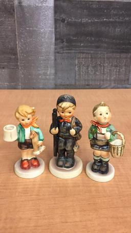 3) M.I. HUMMEL FIGURINES BOY WITH JOBS